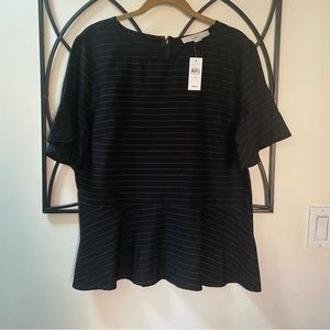 Loft peplum top